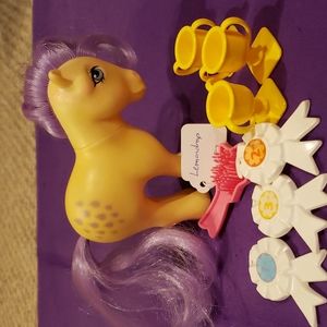 Vintage 1982 My Little Pony Lemondrop
